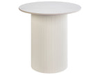 Side Table LEONA Ceramic Light Beige
