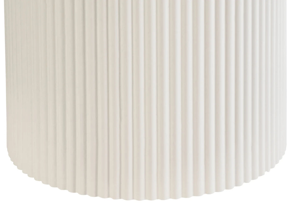 Side Table LEONA Ceramic Light Beige