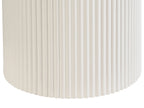 Side Table LEONA Ceramic Light Beige