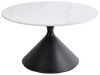 Coffee Table HAIWEE Ceramic Black/ White