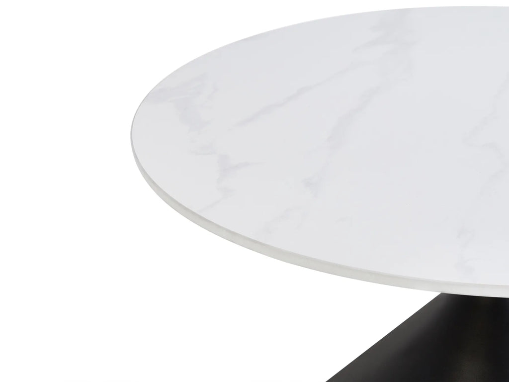 Coffee Table HAIWEE Ceramic Black/ White
