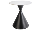 Side Table HAIWEE Ceramic Black/ White