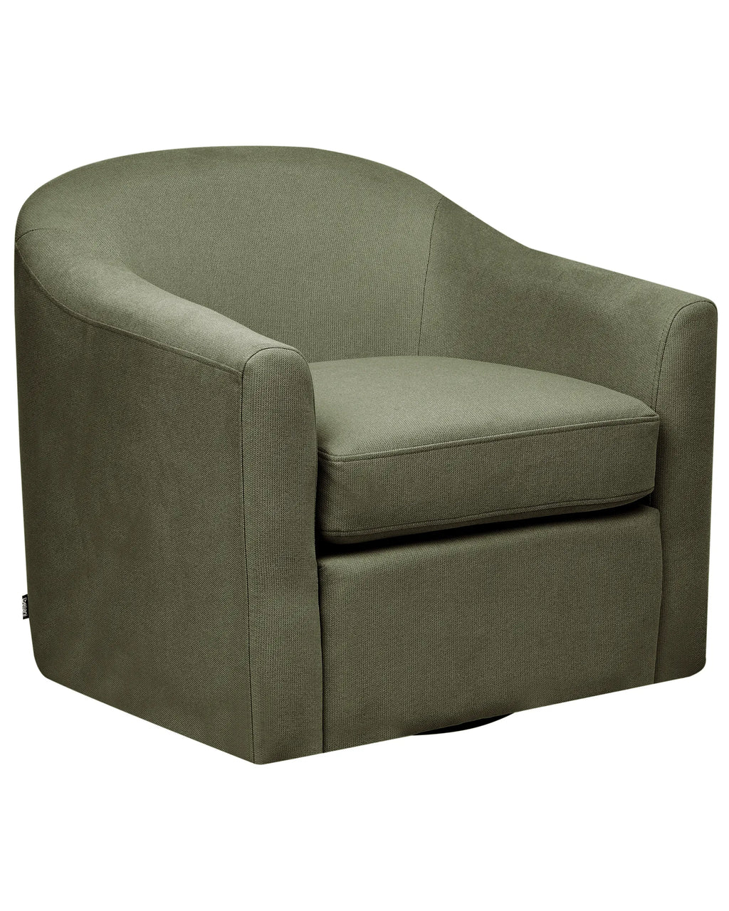 Swivel Armchair MAGNOR Fabric Dark Green