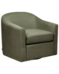 Swivel Armchair MAGNOR Fabric Dark Green