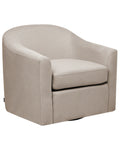 Swivel Armchair MAGNOR Fabric Taupe