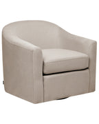Swivel Armchair MAGNOR Fabric Taupe
