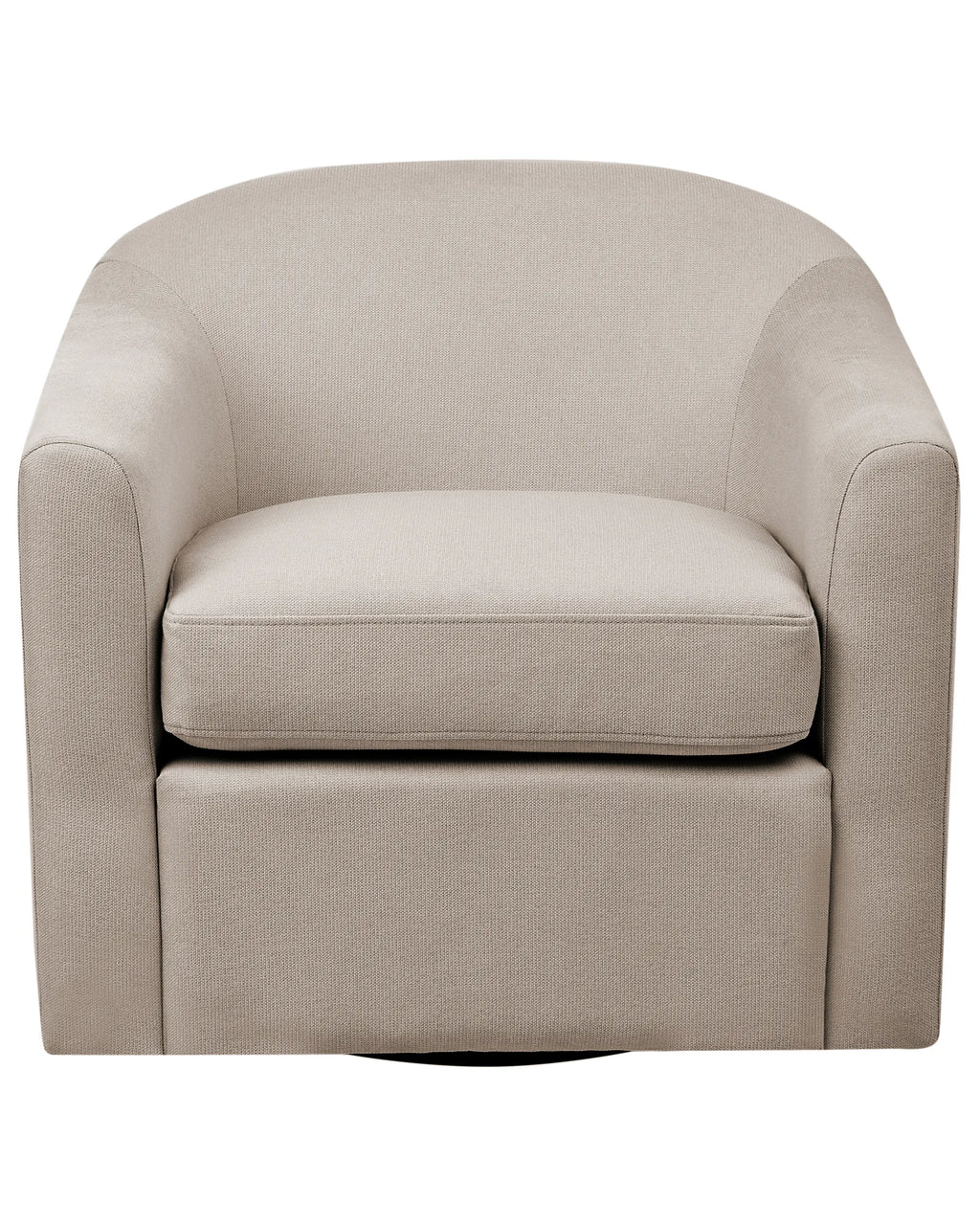 Swivel Armchair MAGNOR Fabric Taupe