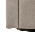 Swivel Armchair MAGNOR Fabric Taupe