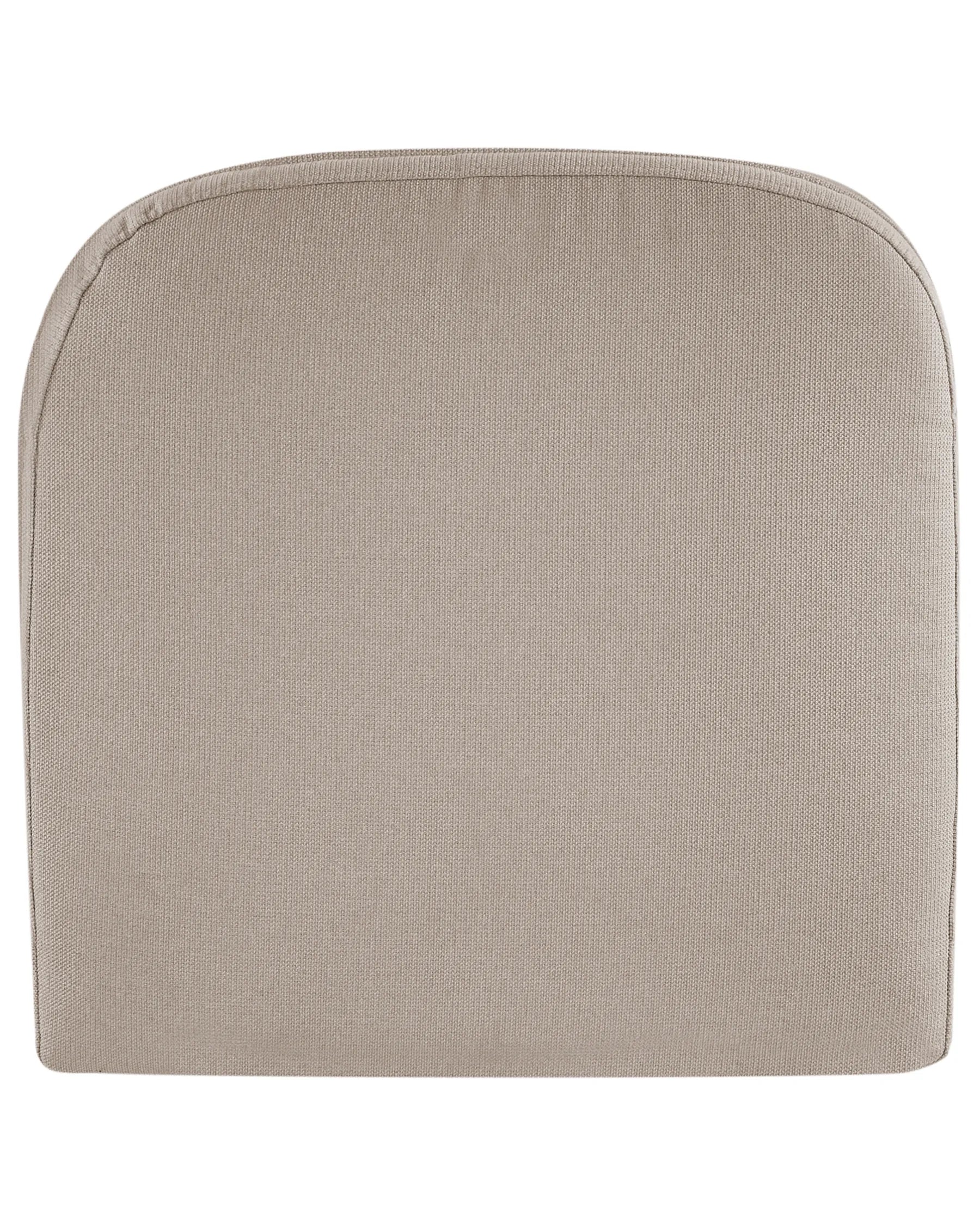 Swivel Armchair MAGNOR Fabric Taupe