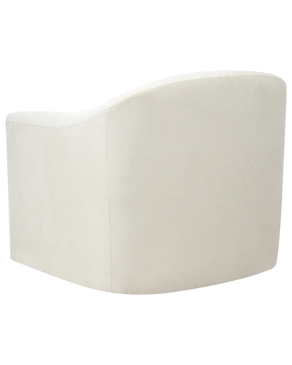Swivel Armchair MAGNOR Fabric Light Beige