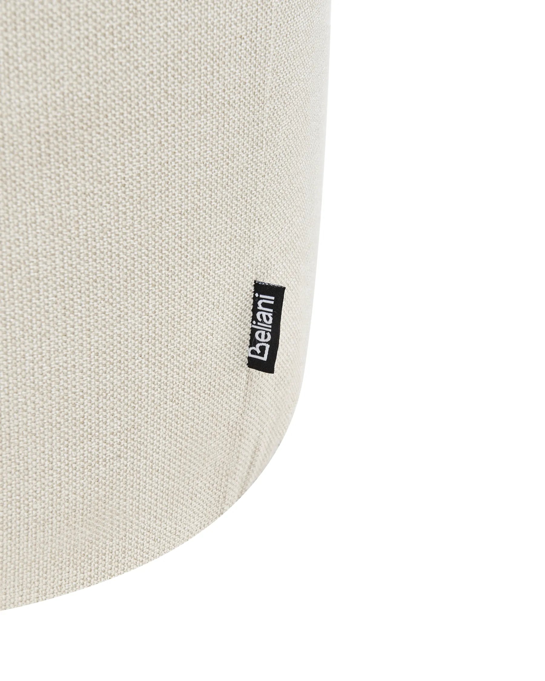 Swivel Armchair MAGNOR Fabric Light Beige