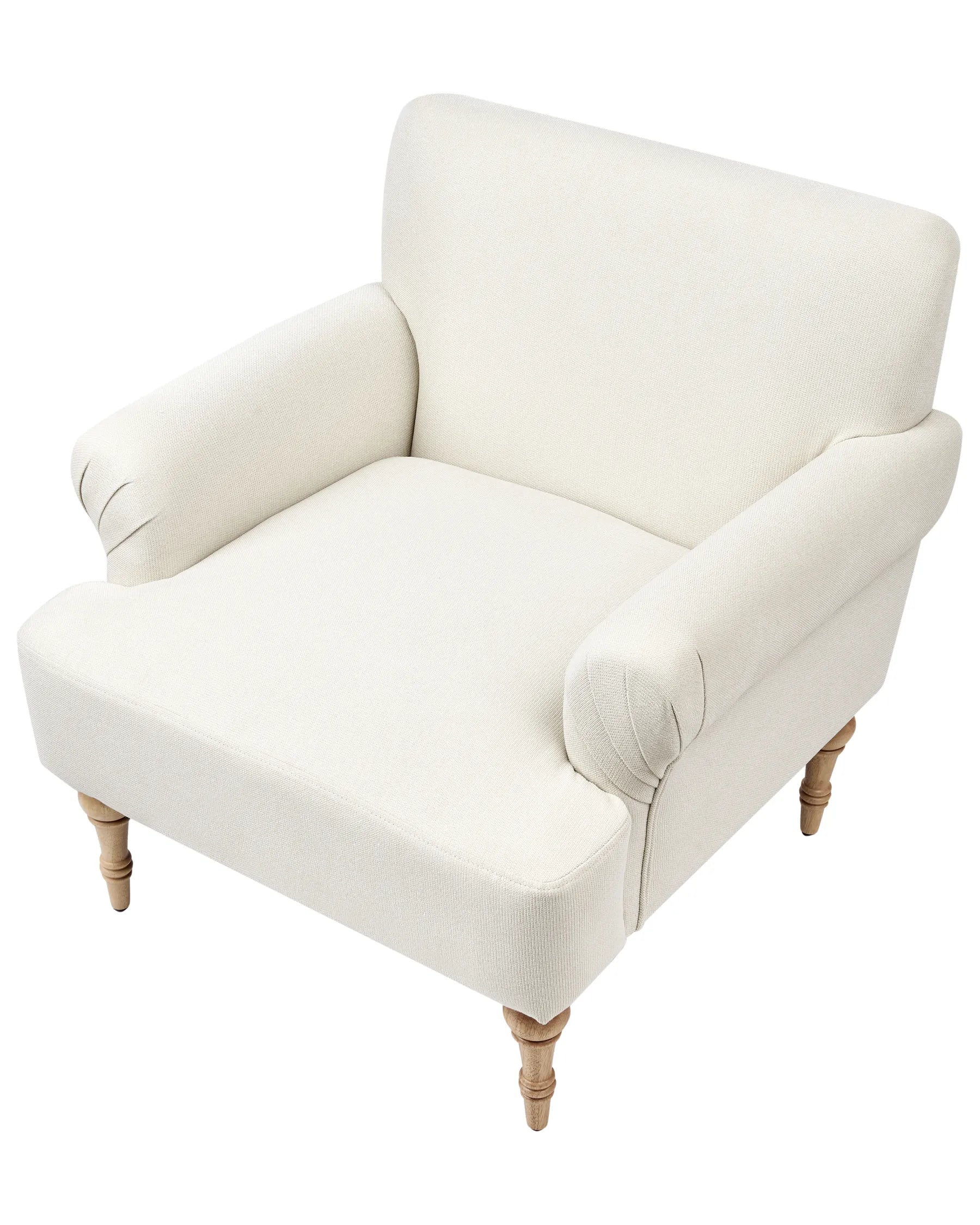 Armchair FREDROS Fabric Light Beige