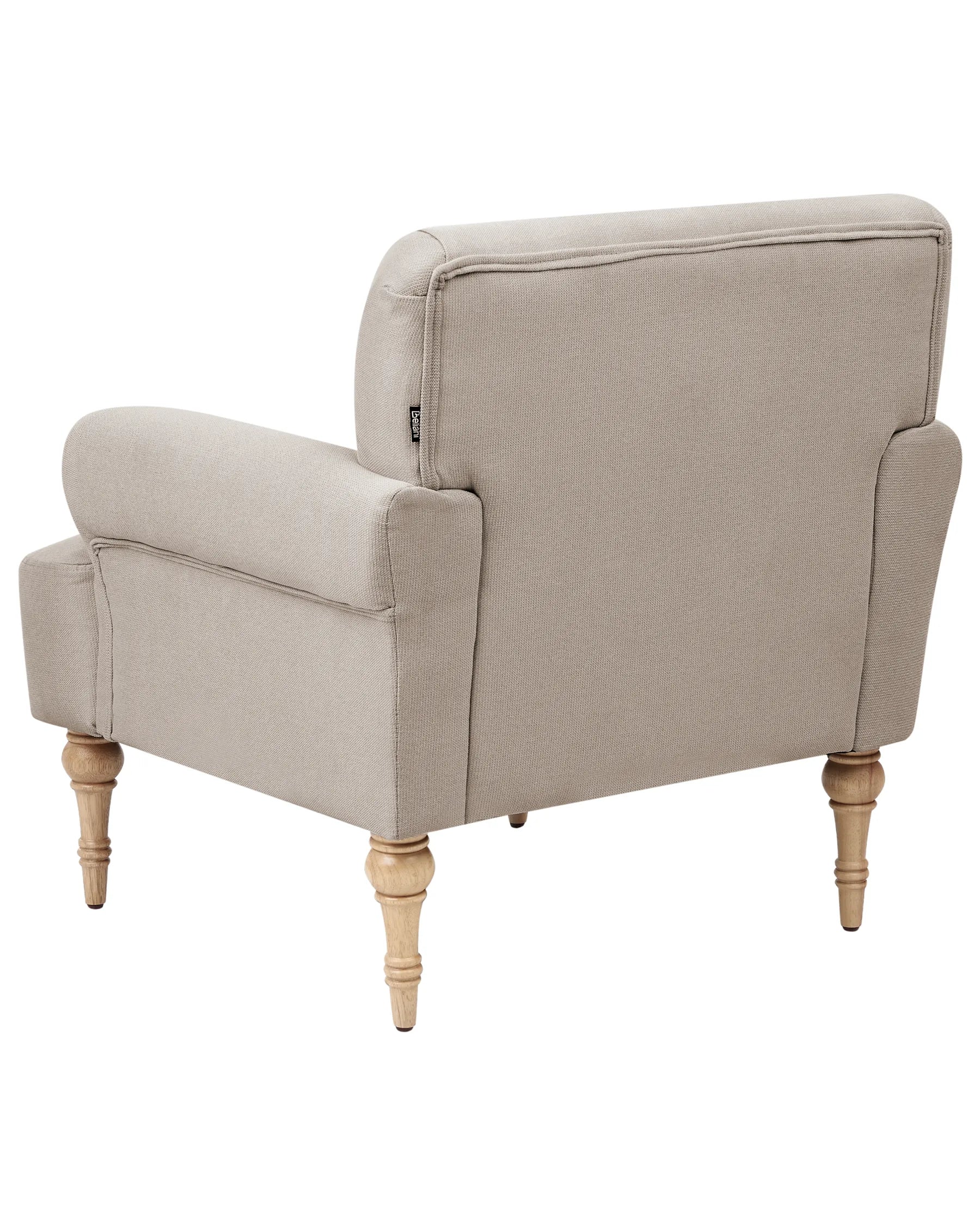 Armchair FREDROS Fabric Taupe