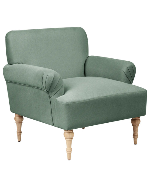 Armchair FREDROS Fabric Light Green