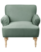 Armchair FREDROS Fabric Light Green