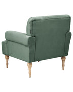 Armchair FREDROS Fabric Light Green