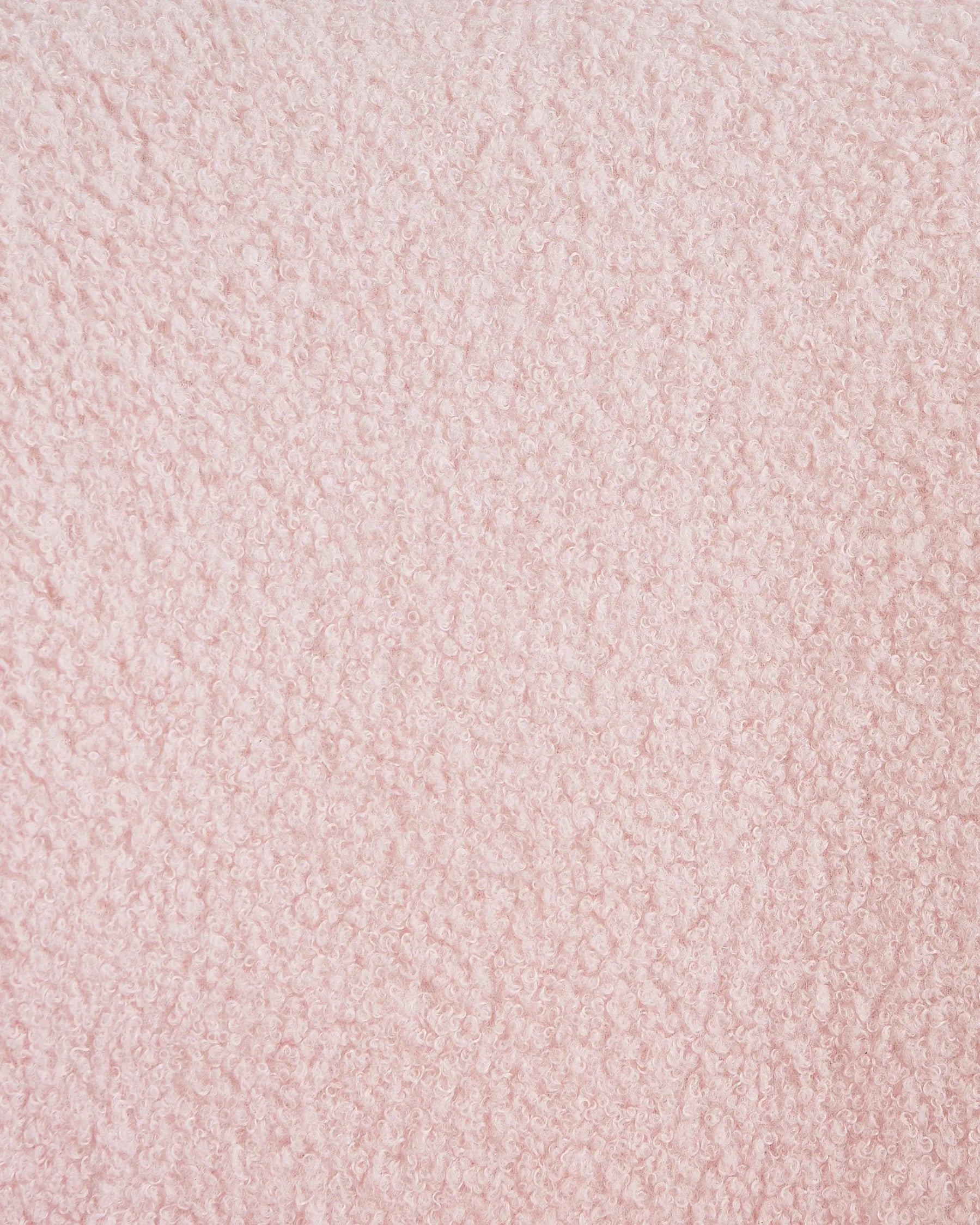 Swivel Armchair DAVIK Boucle Pastel Pink