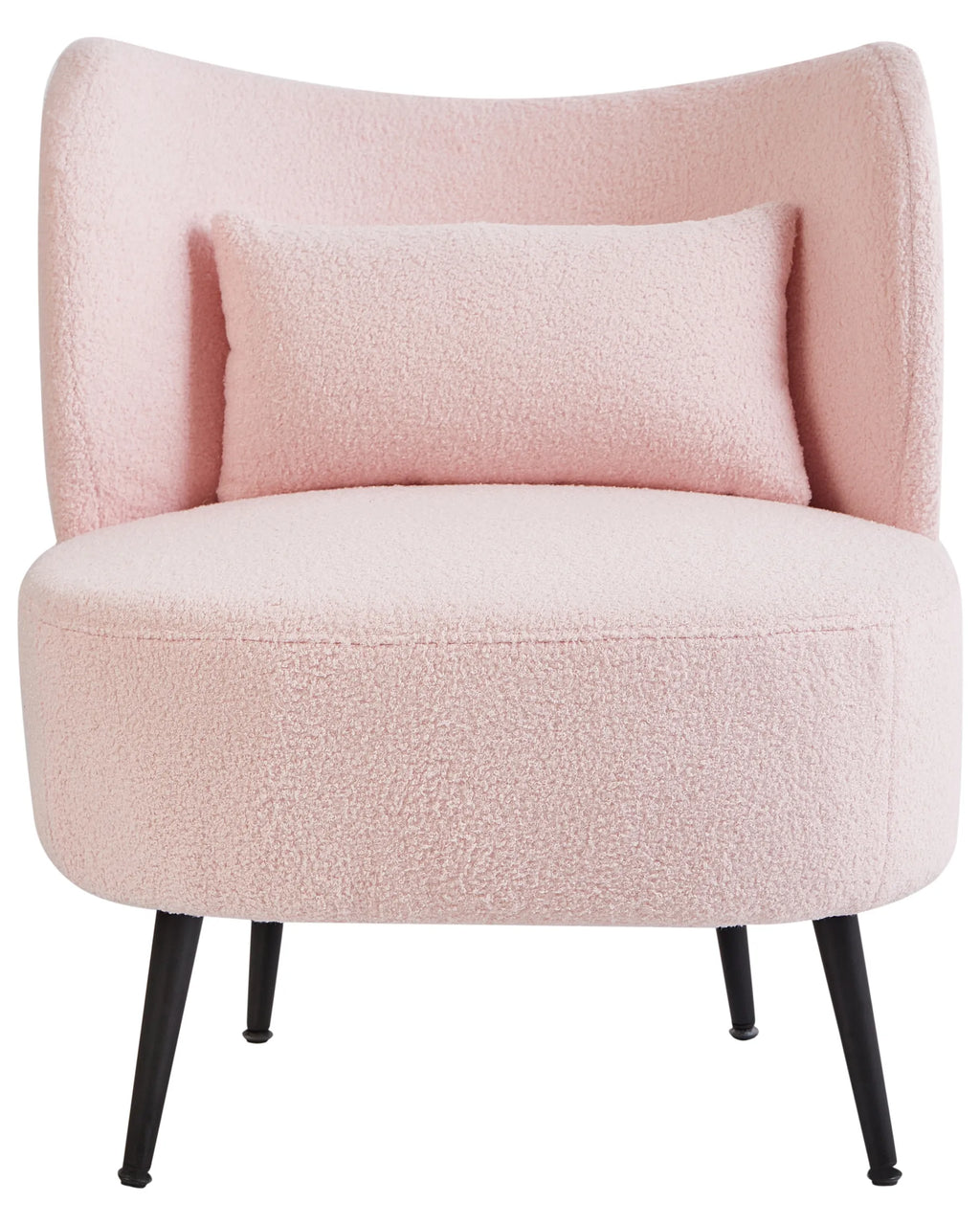 Armchair OTSBY Boucle Pastel Pink