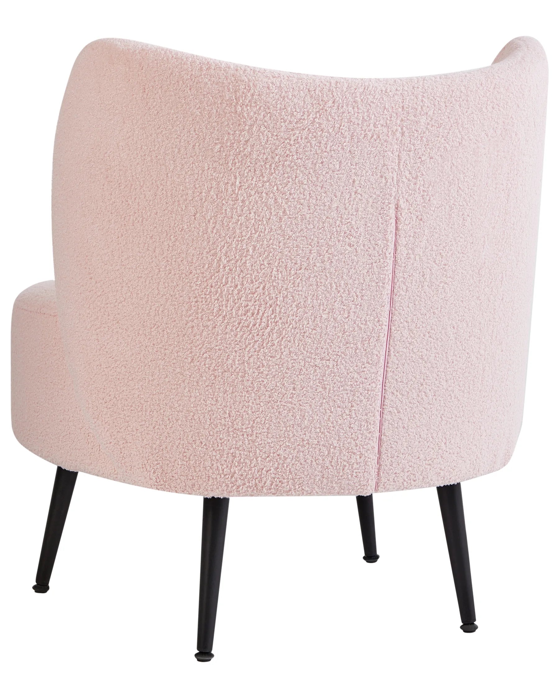 Armchair OTSBY Boucle Pastel Pink
