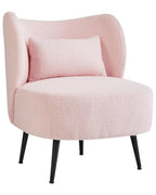 Armchair OTSBY Boucle Pastel Pink