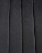 Set of 4 Dining Chairs KALISPELL Velvet Black