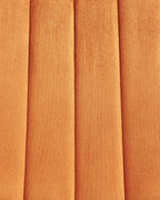 Set of 4 Dining Chairs KALISPELL Velvet Orange