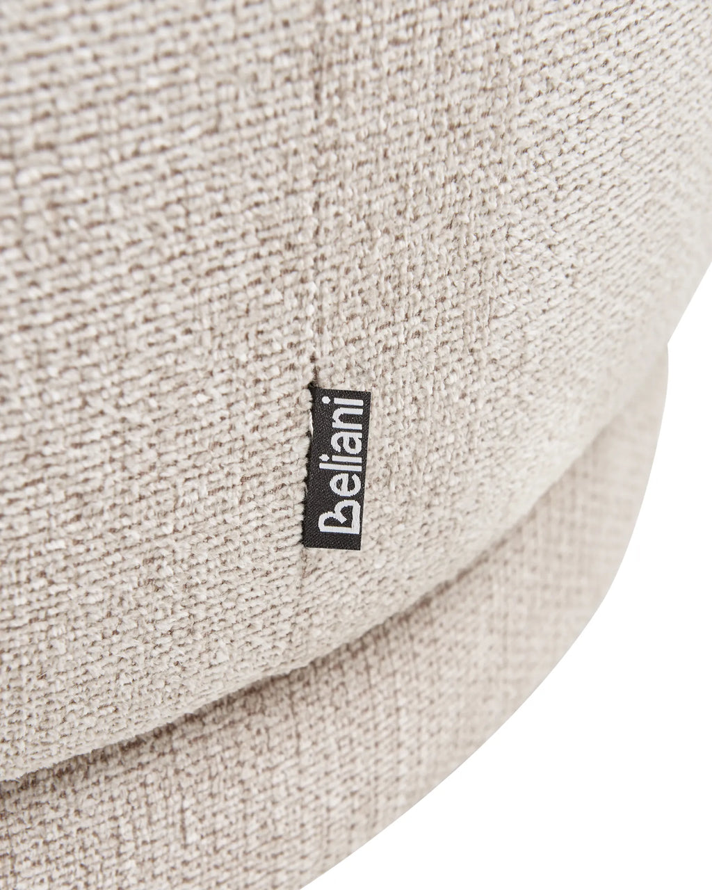 Swivel Armchair ANDALEN Fabric Light Beige