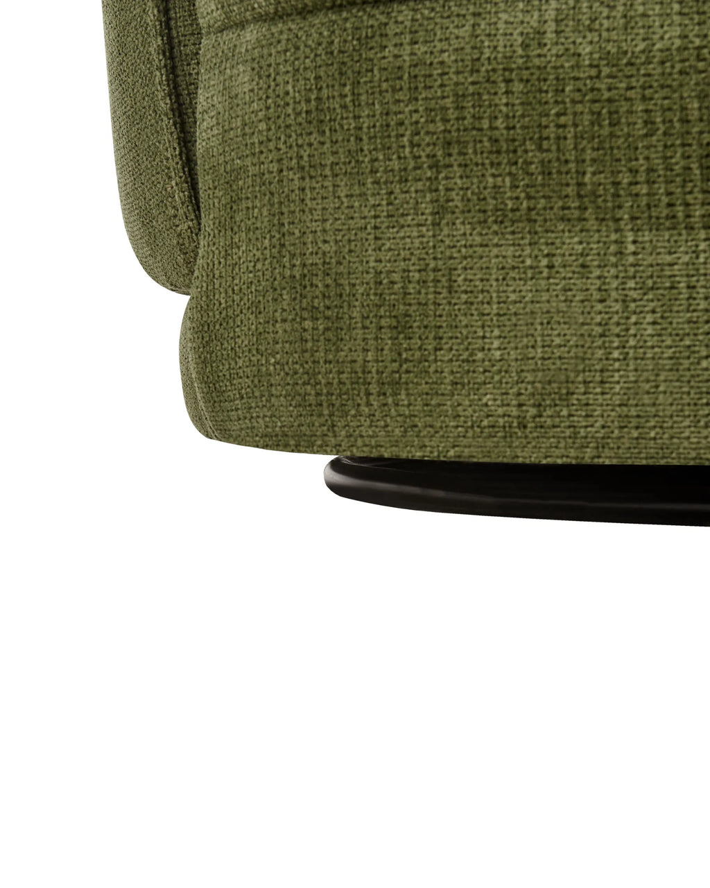 Swivel Armchair ANDALEN Fabric Green