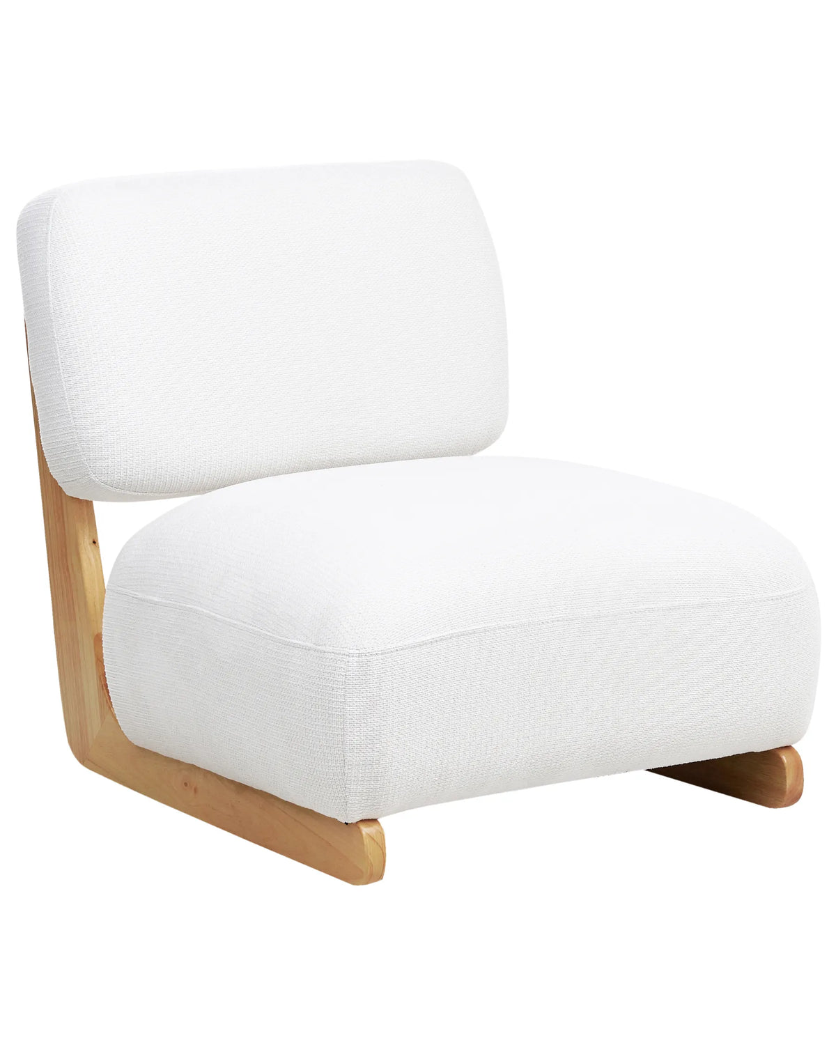 Armchair ASTER Fabric Off-White – main product view