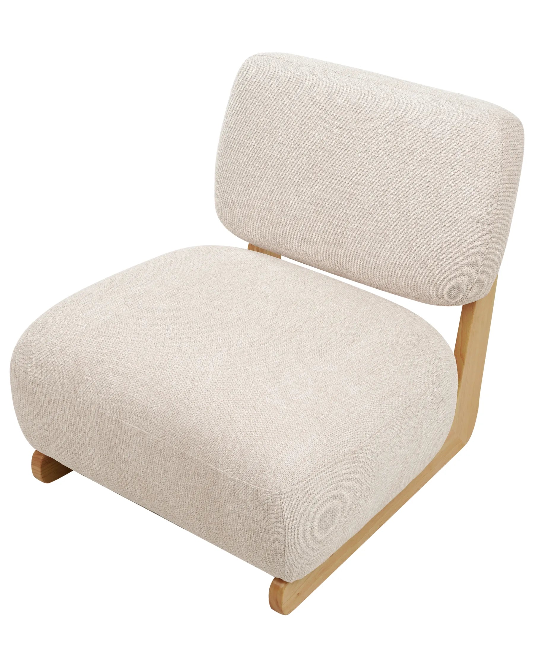 Armchair KOKKOLA Fabric Light Beige