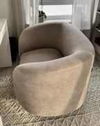 Armchair LOEN Fabric Taupe
