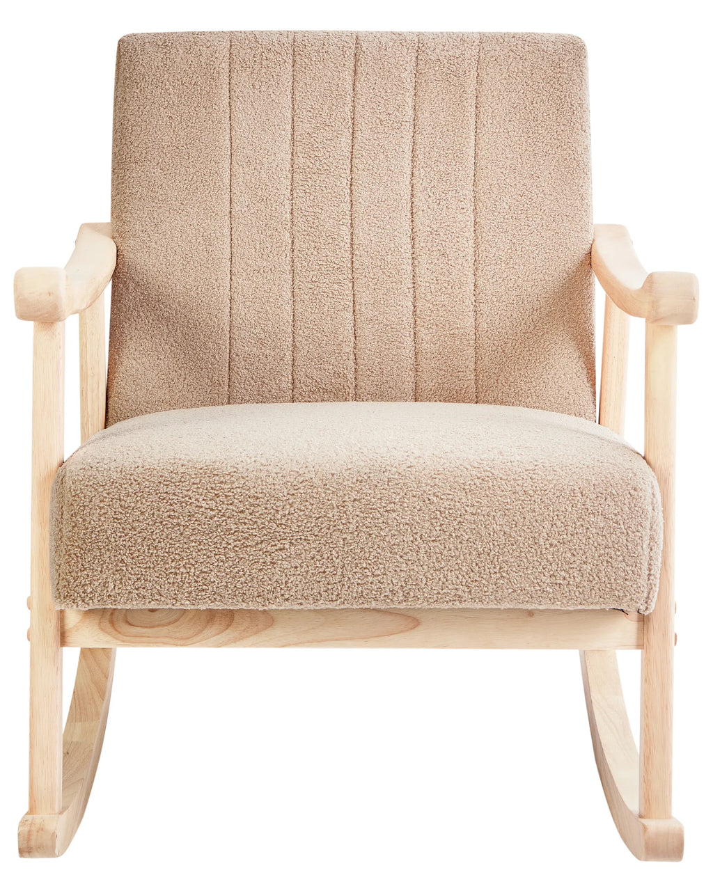 Rocking Chair LEKNES Boucle Beige