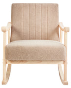 Rocking Chair LEKNES Boucle Beige