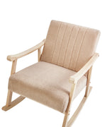 Rocking Chair LEKNES Boucle Beige