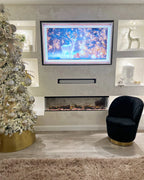Armchair ALBY Velvet Black