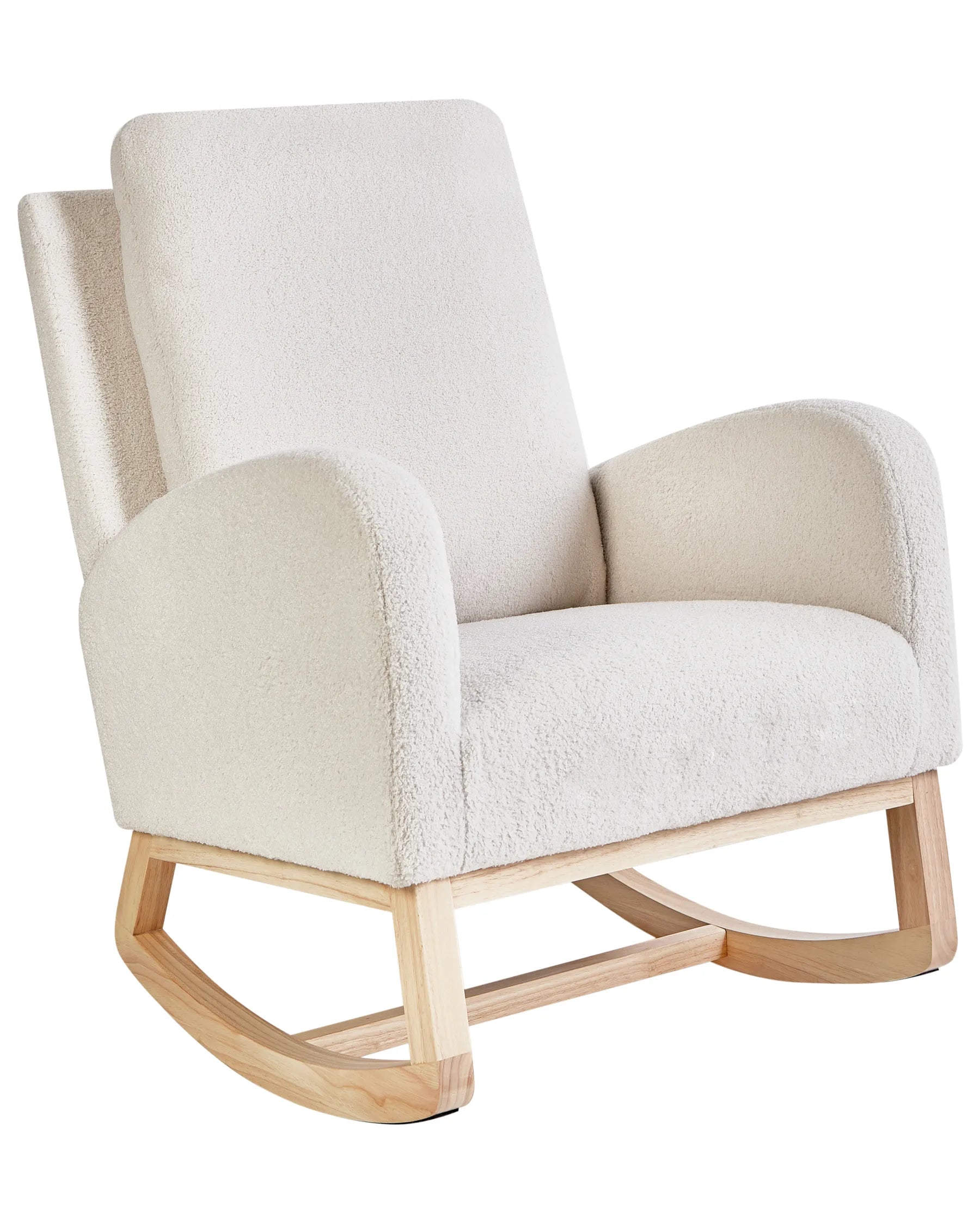 Rocking Chair ALSTA Boucle Off-White