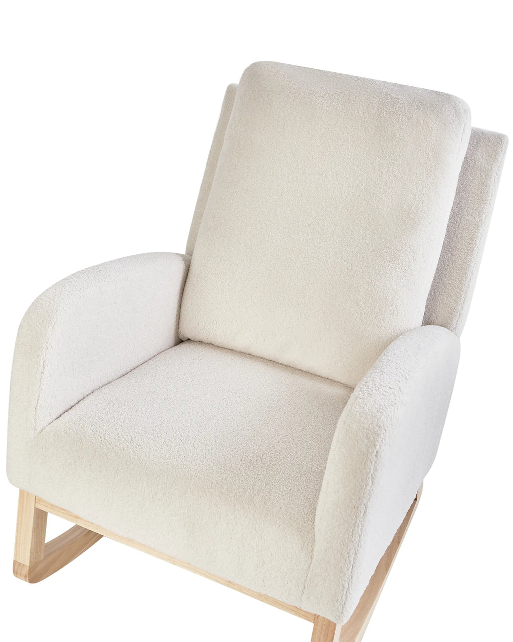 Rocking Chair ALSTA Boucle Off-White