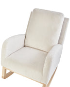 Rocking Chair ALSTA Boucle Off-White
