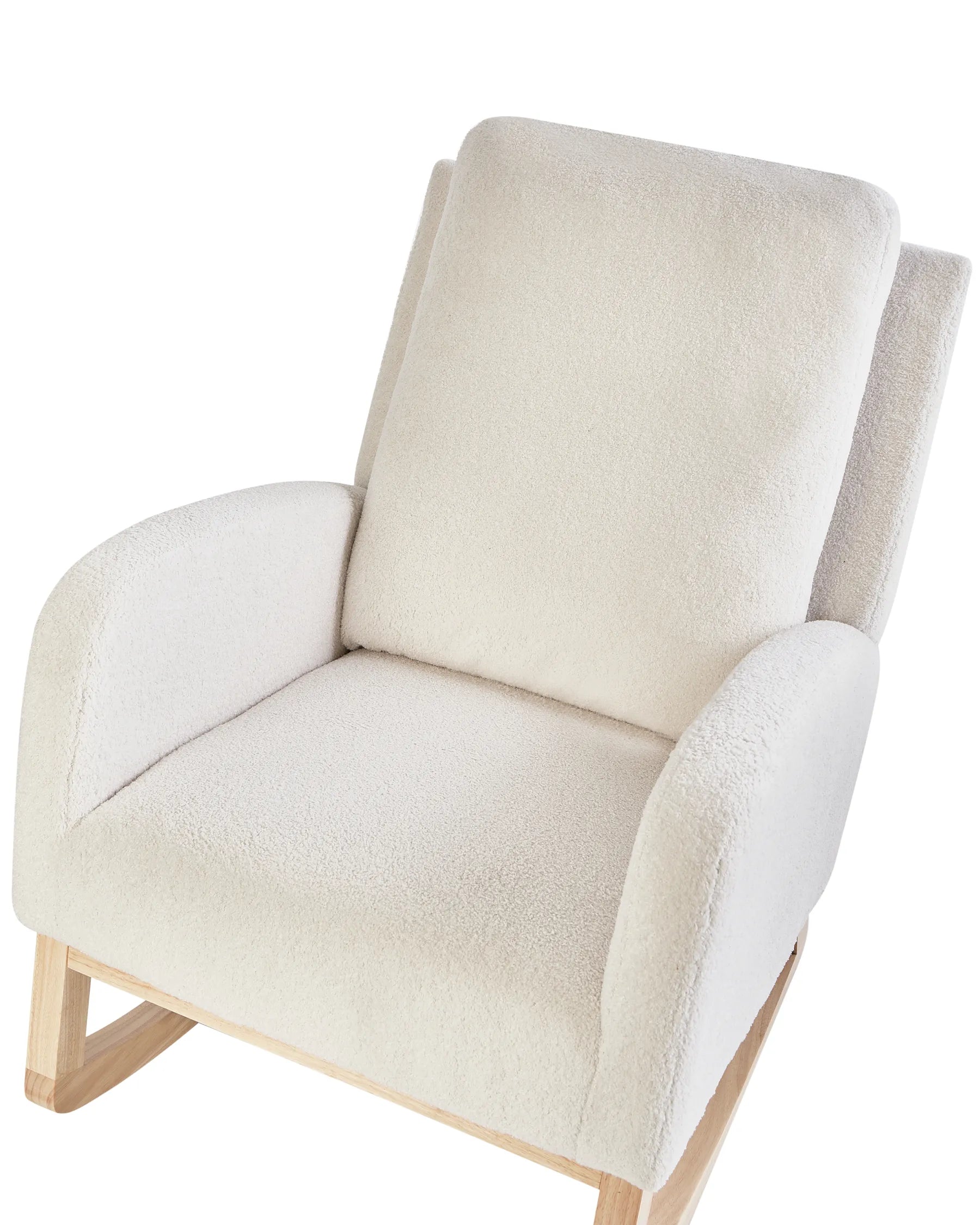 Rocking Chair ALSTA Boucle Off-White
