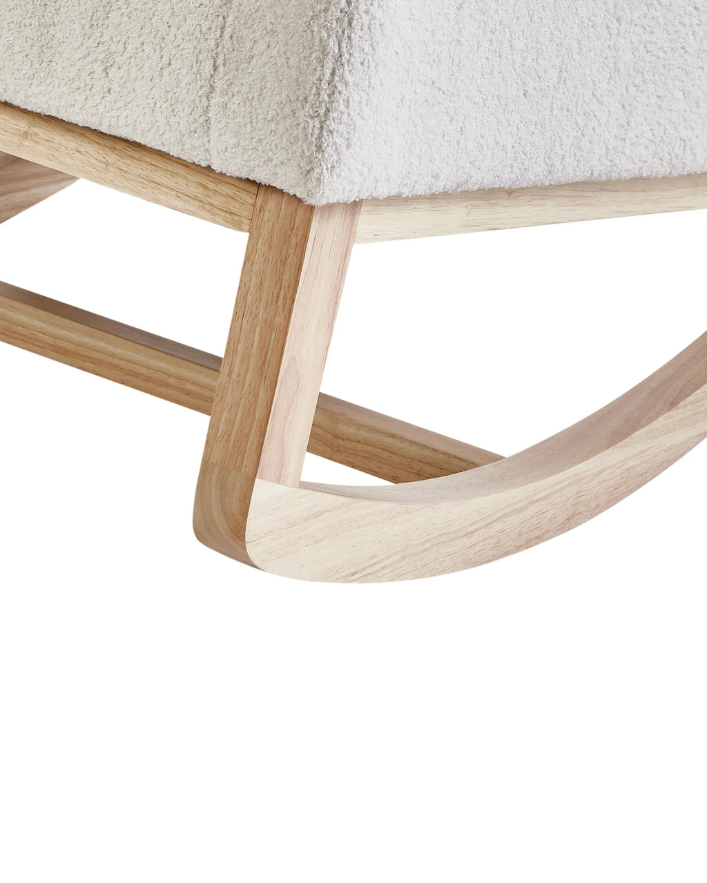 Rocking Chair ALSTA Boucle Off-White