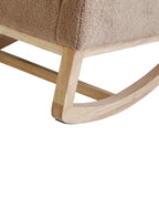 Rocking Chair ALSTA Boucle Beige