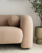 Armchair LEIREN Boucle Beige