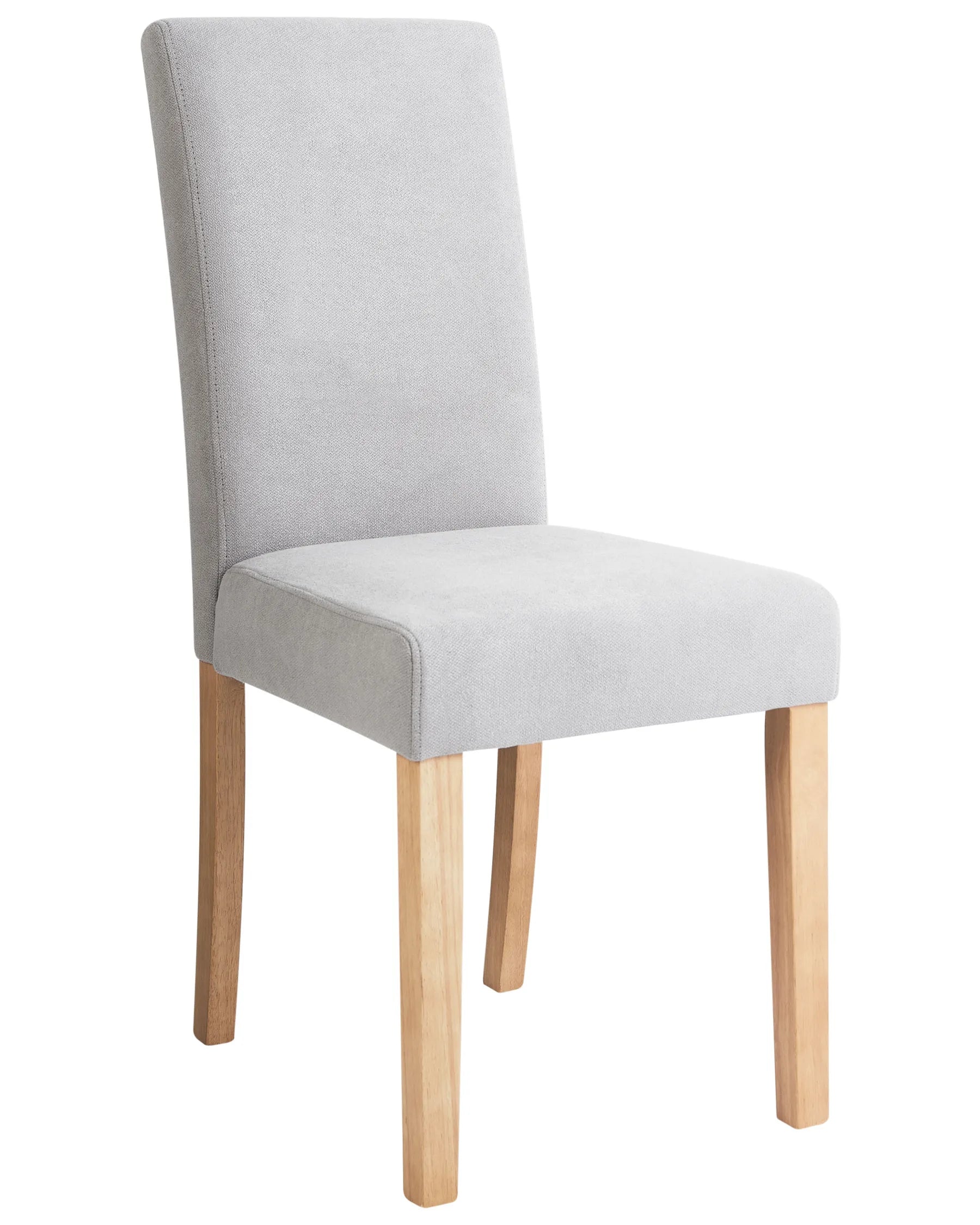 Set of 2 Dining Chairs BROADWAY Fabric Dark Grey