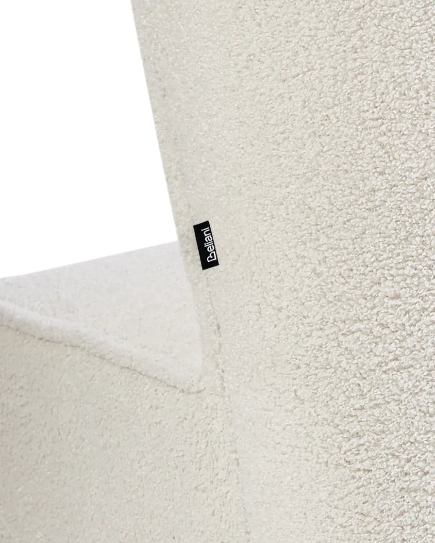 Armchair ALVEN Boucle Off-White