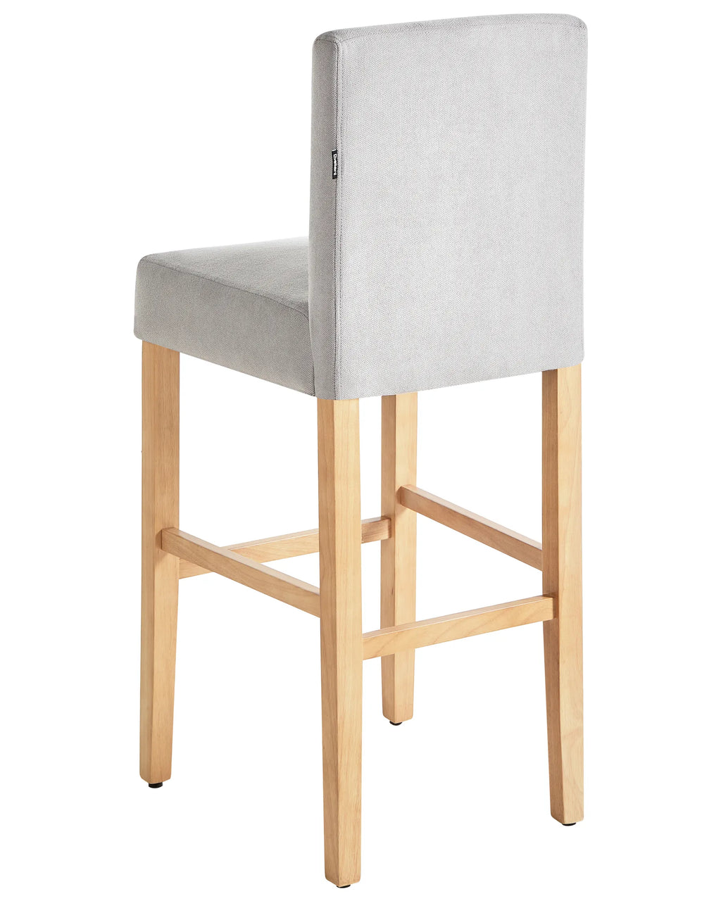 Set of 2 Bar Chairs MADISON Grey
