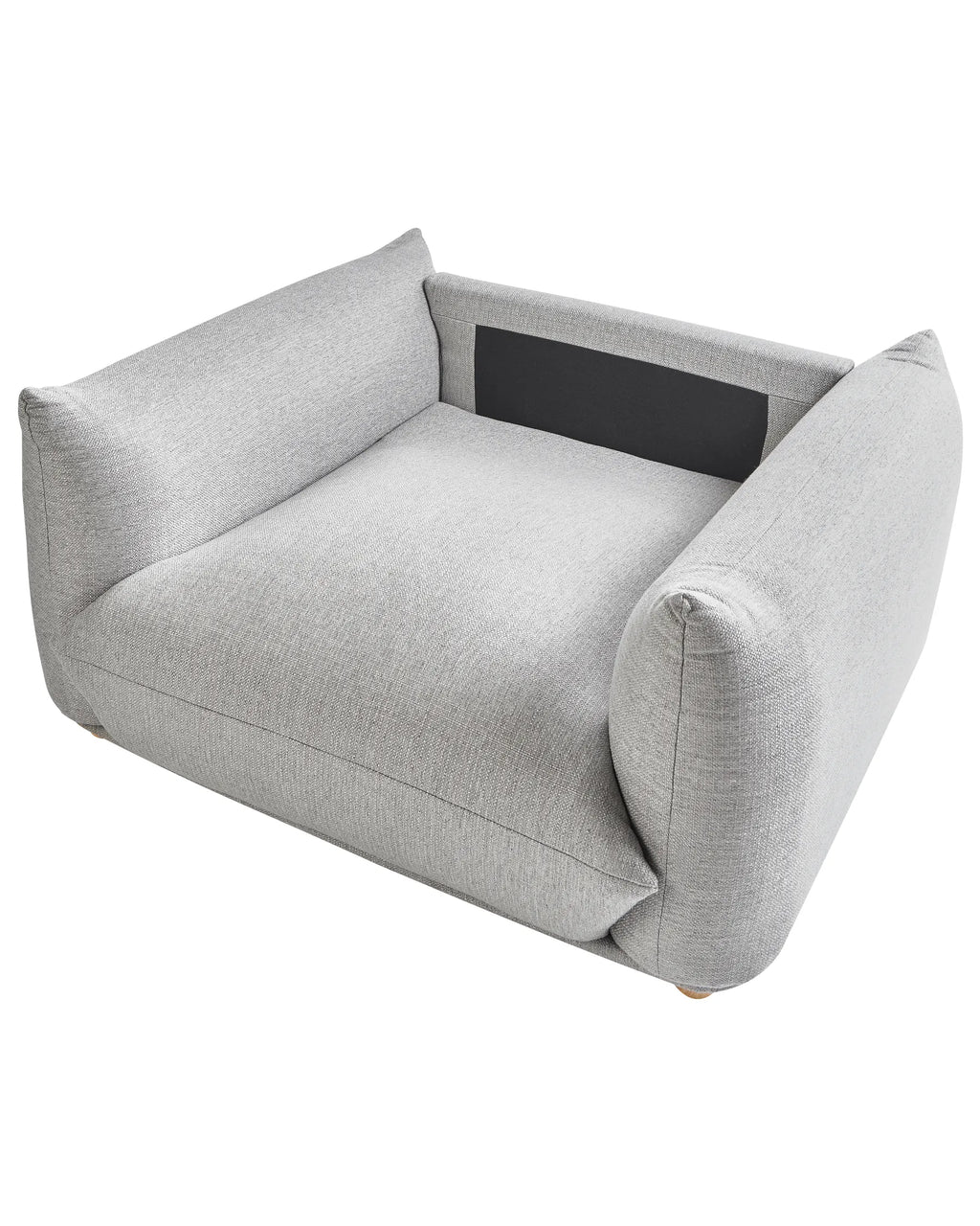 Armchair LUVOS Fabric Light Grey