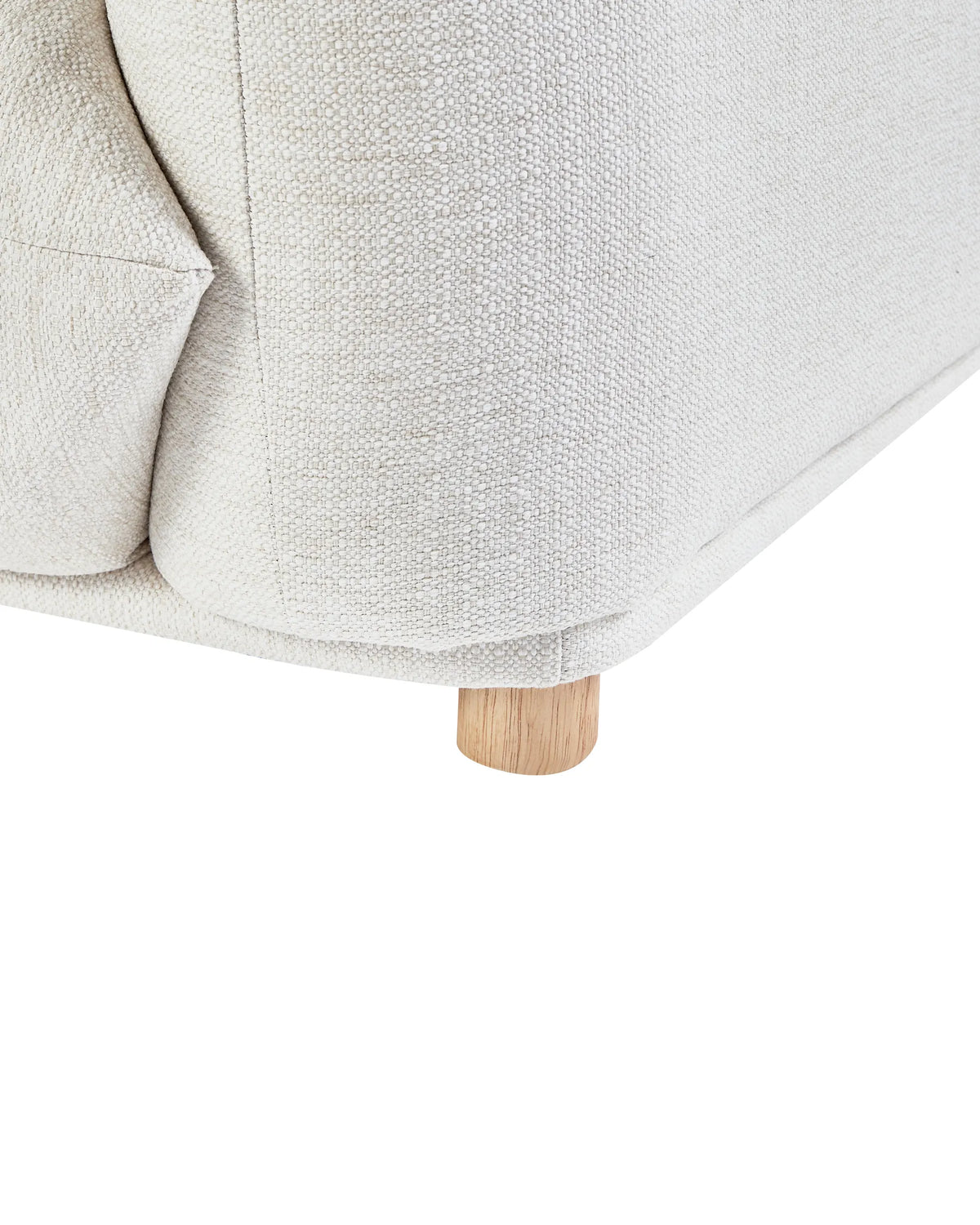 Armchair COMO Fabric Off-White – additional product view 2