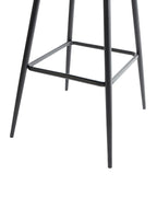 Set of 2 Bar Chairs CORNELL Metal Green