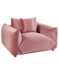 Armchair LUVOS Velvet Pink