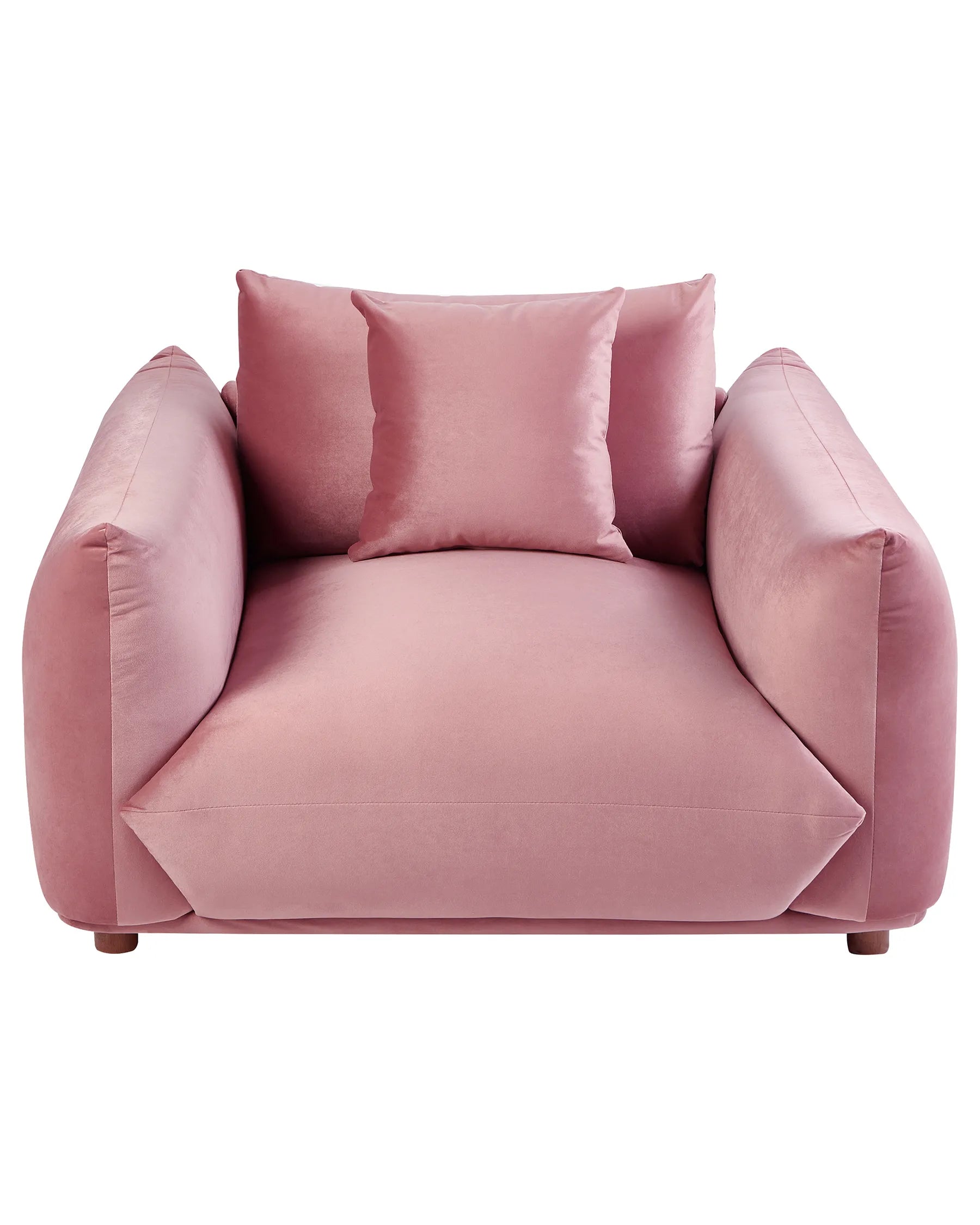 Armchair LUVOS Velvet Pink